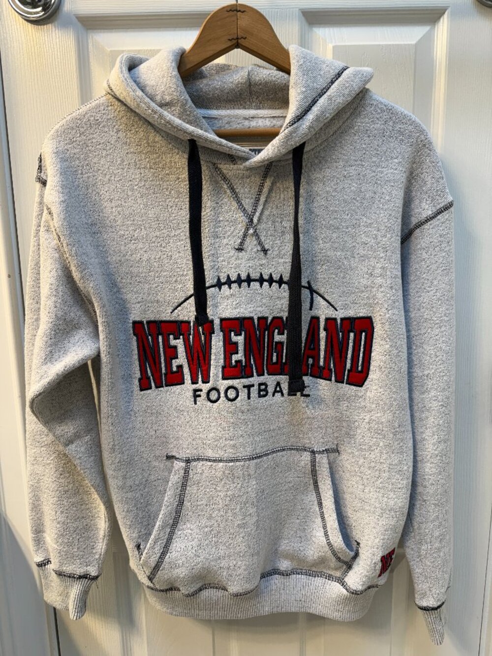 New England Football Bay State Gear Hoodie Sweatshirt Size Small